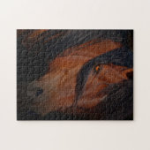 風に吹かれたマネを持つ牡馬 ジグソーパズル (横)