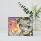 「風に吹かれた」ポストカード ポストカード (スタンド正面)