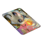 "風に吹かれる"フレックス磁石 マグネット (右側)