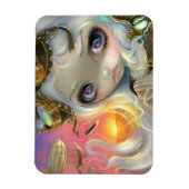 "風に吹かれる"フレックス磁石 マグネット (縦)