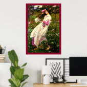 風に吹かれる ポスター (ホームオフィス)