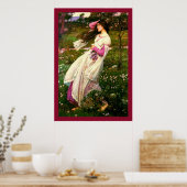 風に吹かれる ポスター (キッチン)