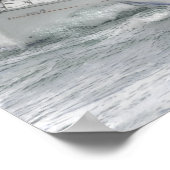 風に対するレースの灰色の日 ポスター (角)