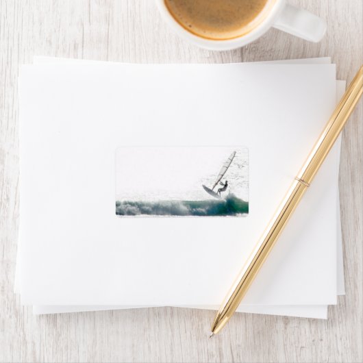 風に打ち寄せる ラベル (インサイチュ)