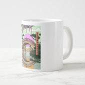 風に流れる こいのぼり ジャンボコーヒーマグカップ (正面右)