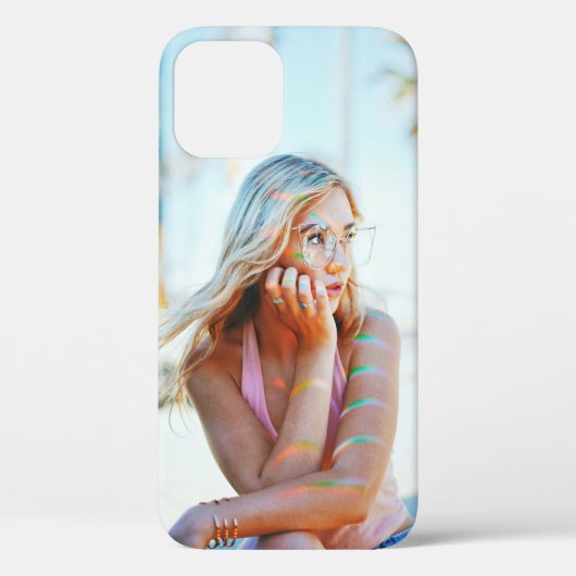 風に髪を振る女 Case-Mate iPhoneケース (裏面)