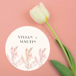 風のささやきと踊る ラウンドシール