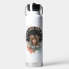 風のようにワイルド、川のように強い | カスタム ウォーターボトル