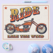 風のように走れ チラシ (シングル)