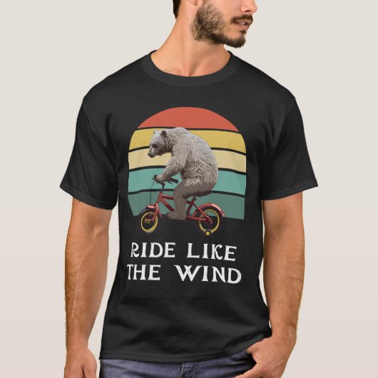 風のように走れ Tシャツ (正面)