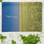 風のエネルギー キッチンタオル (折り畳み)