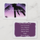 風のココナッツ 名刺 (正面/裏面)