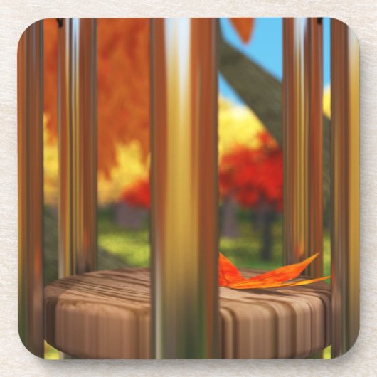 風のコルクコースターの後 コースター (正面)