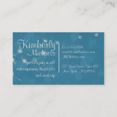 風のタンポポ 名刺 (裏面)