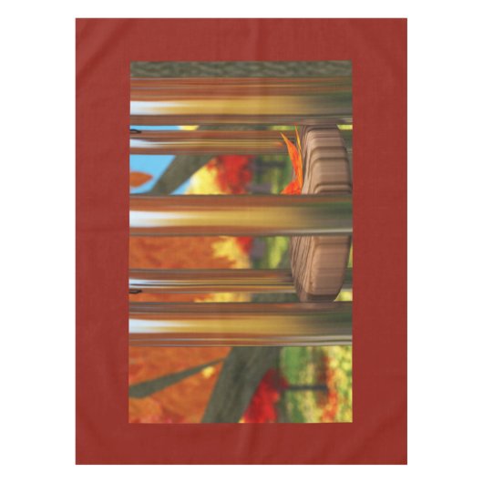 風のテーブルクロス後 テーブルクロス (正面)