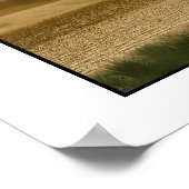 風のプリントを継承 ポスター (角)