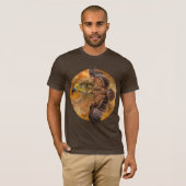 風のワシのTシャツの精神 Tシャツ (正面フル)