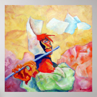 風の中で口笛を吹く ポスター