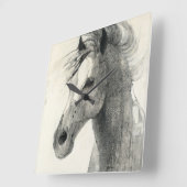 風の中で2 スクエア壁時計 (傾斜)