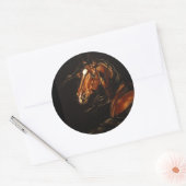 風の中で ラウンドシール (封筒)