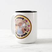 風の中のキャンドル2トーン ツートーンマグカップ (正面左)