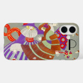 風の中の紅葉/美しいファッションモノグラム Case-Mate iPhoneケース (裏面 (横))