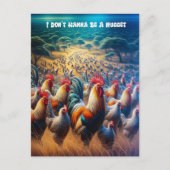 風の中の羽 ポストカード (正面)