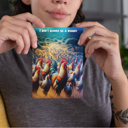 風の中の羽 ポストカード