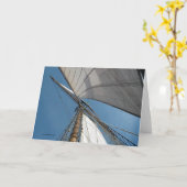 風の中の翼 カード (黄色い花)