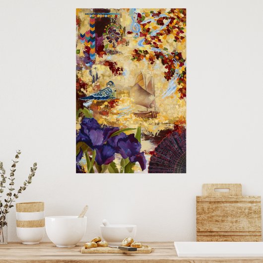 風の中の音楽 ポスター (キッチン)