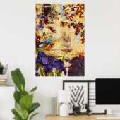 風の中の音楽 ポスター (ホームオフィス)