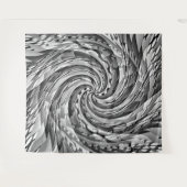 風の中..... タペストリー (正面(横))