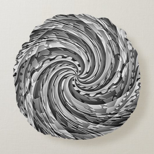 風の中..... ラウンドクッション (正面)