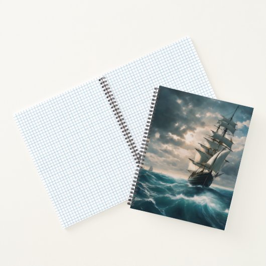 風の前 ノートブック (内部)