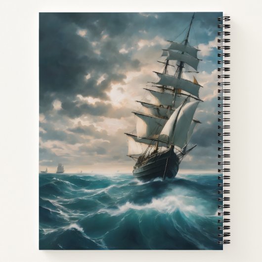 風の前 ノートブック (裏面)