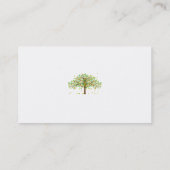 風の名刺の落ちる葉 名刺 (裏面)