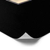 風の吹き流れ – 俳句のポスター ポスター (角)