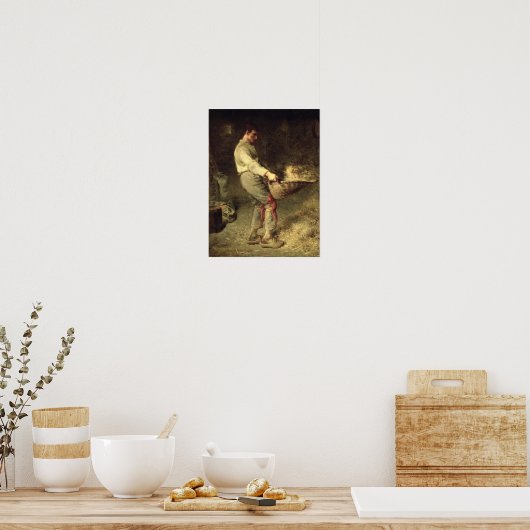 風の吹く人，1866年～68年 ポスター (キッチン)