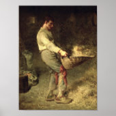 風の吹く人，1866年～68年 ポスター (正面)