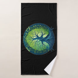 風の囁き：木の本質 バスタオルセット