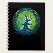 風の囁き：木の本質 プランナー手帳 (正面)