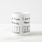 風の定期テーブル名のmag コーヒーマグカップ (中央)