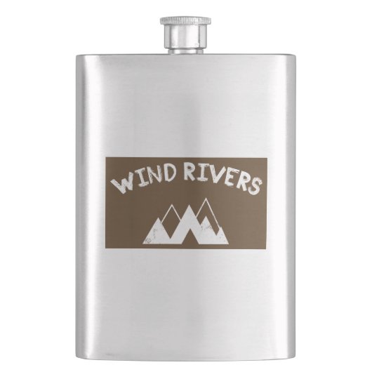 風の川 フラスク (正面)