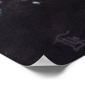 風の強いエバーグリーンの夜： ポスター (角)