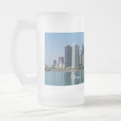 風の強いセーリングフロストマグ フロストグラスビールジョッキ (左)