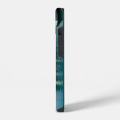 風の強いセーリング iPhoneケース (左側面)