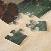 風の強いホーマーで(風が吹き荒れる)風を吹き上げる ジグソーパズル (側面)