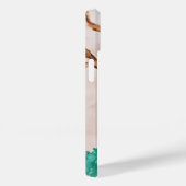 風の強い天気かわいいベビー Case-Mate iPhoneケース (裏面 / 右)