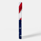 風の強い日に翻るアメリカ国旗の鷹 Case-Mate iPhoneケース (裏面 / 右)