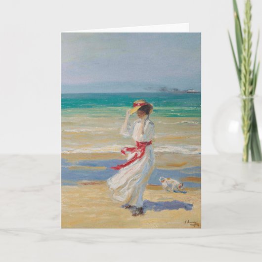 風の強い日 | サー・ジョン・レイヴリー カード (正面)